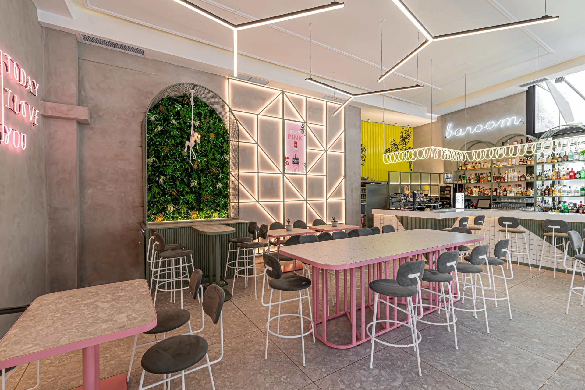 interior design cafe bar baroom ditika proastia