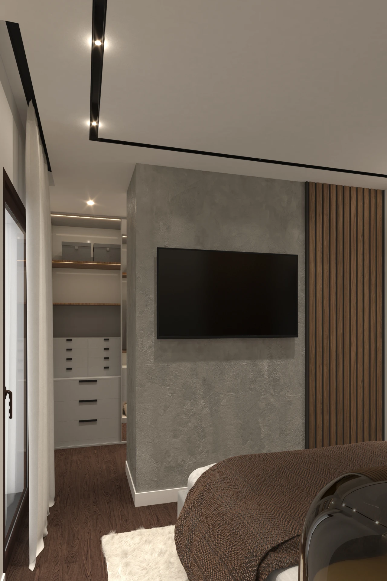 interior design palaio faliro master bedroom2